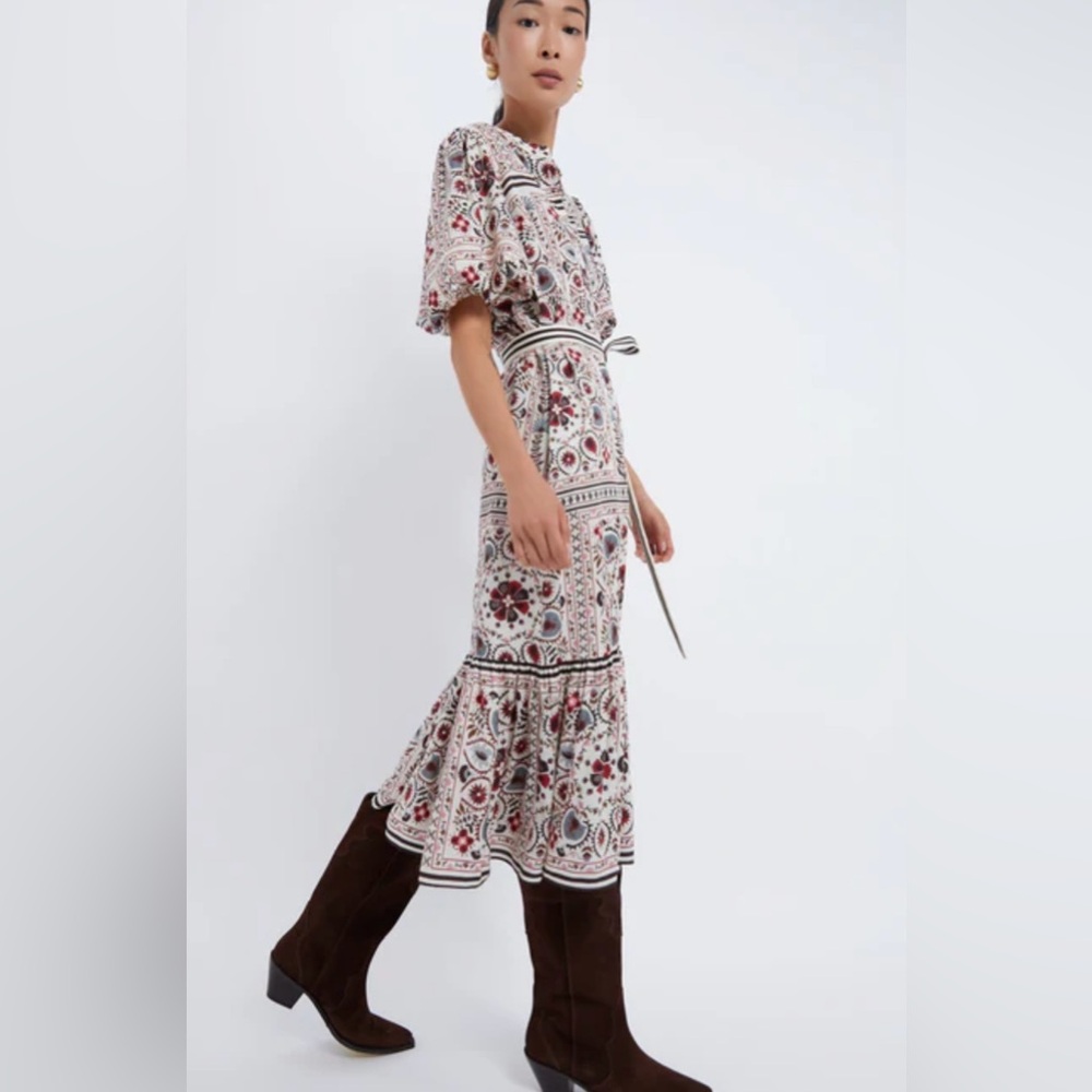 Tuckernuck Patchwork Floral Lewis Dress Size XS